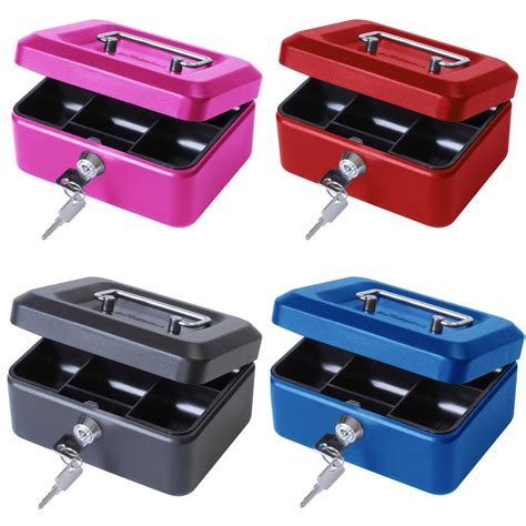 metal money box uk|small lockable money box.